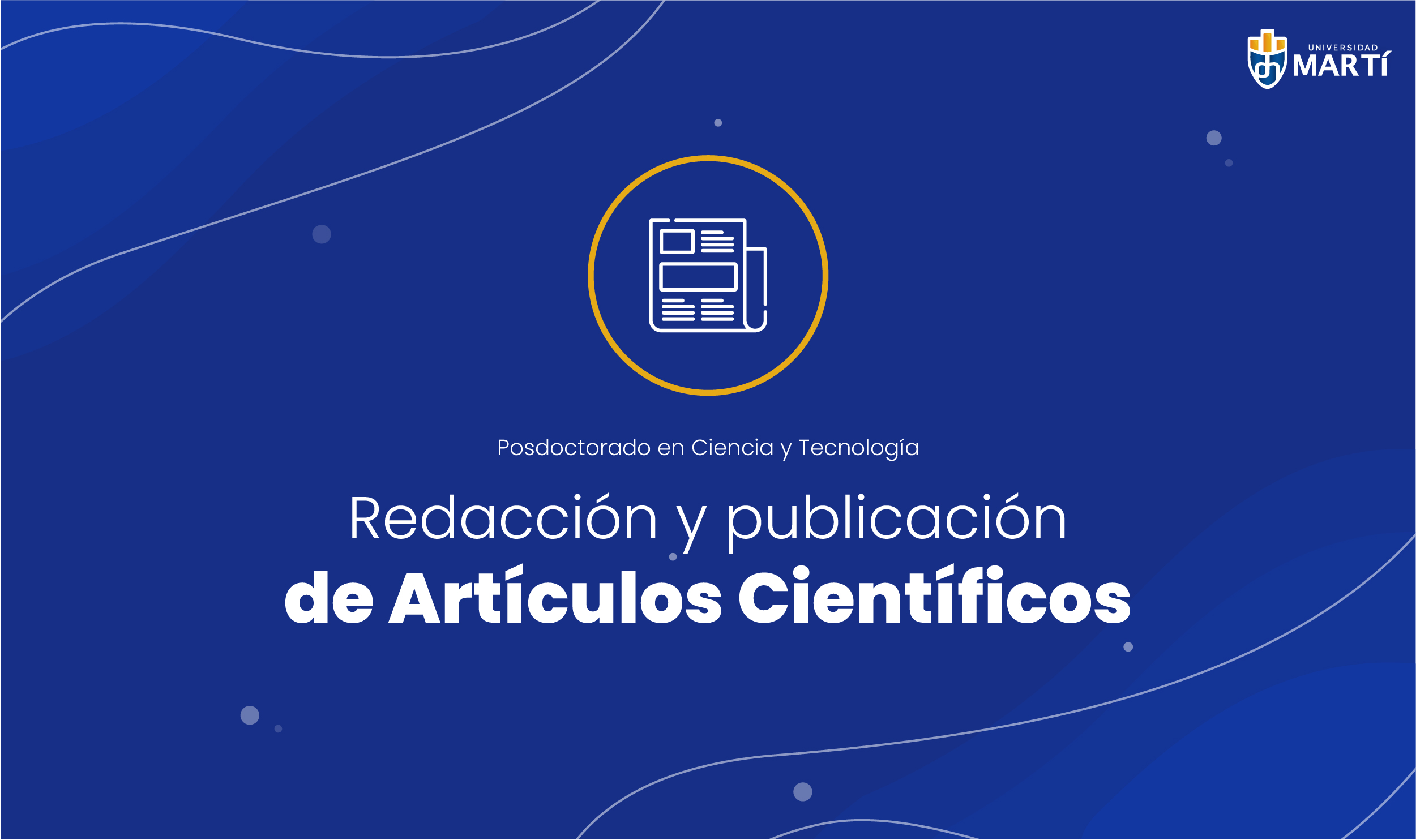 Redacción y Publicación de Artículos Científicos
